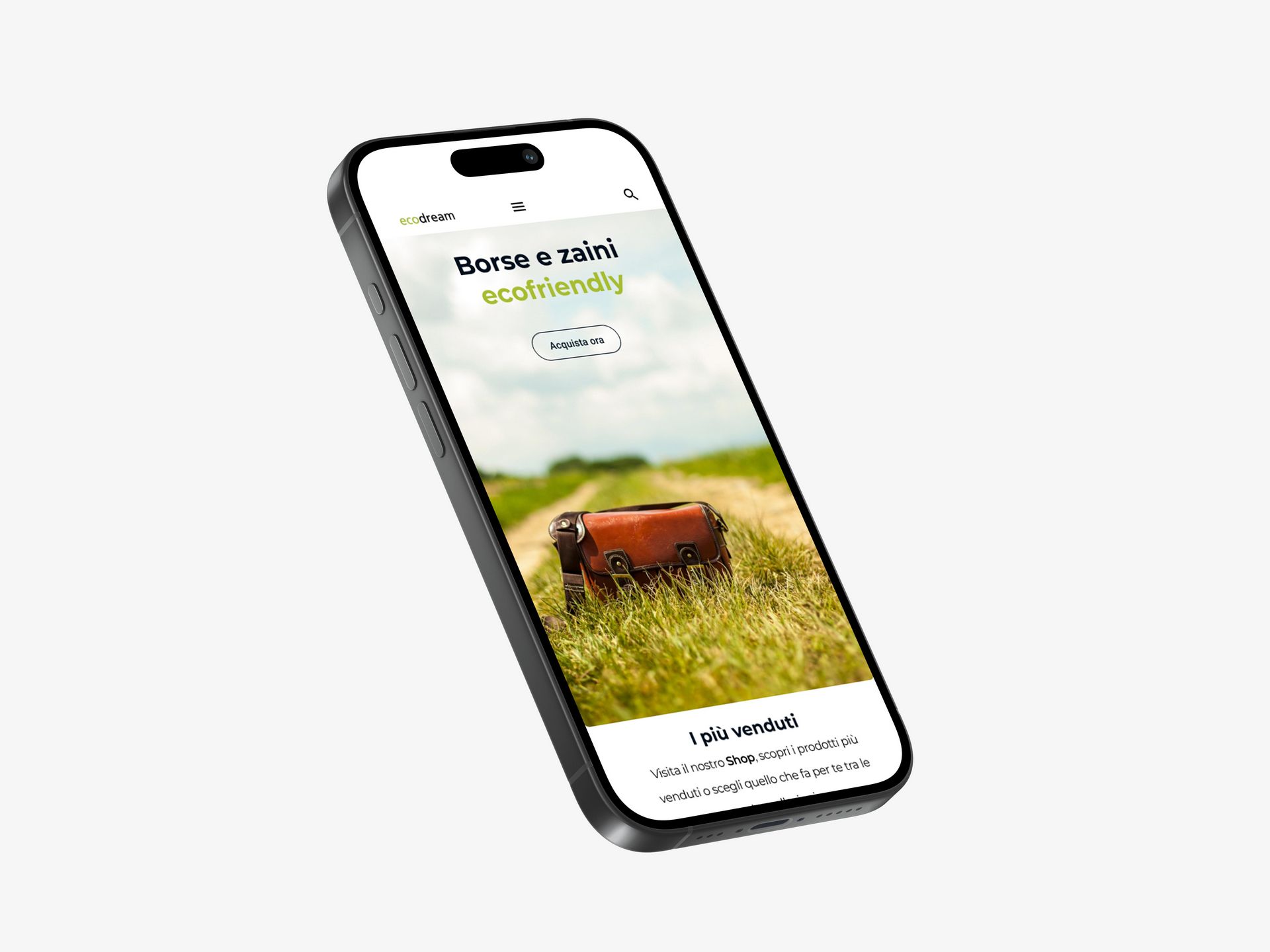 Mockup cellulare
